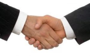 relaties verbinden handshake