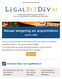 legalbizdev nieuwsbrief