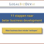 11 stappen naar betere marketing en business developement tbv acquisitie klantenbinding