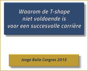 t-shape jonge balie advocaat