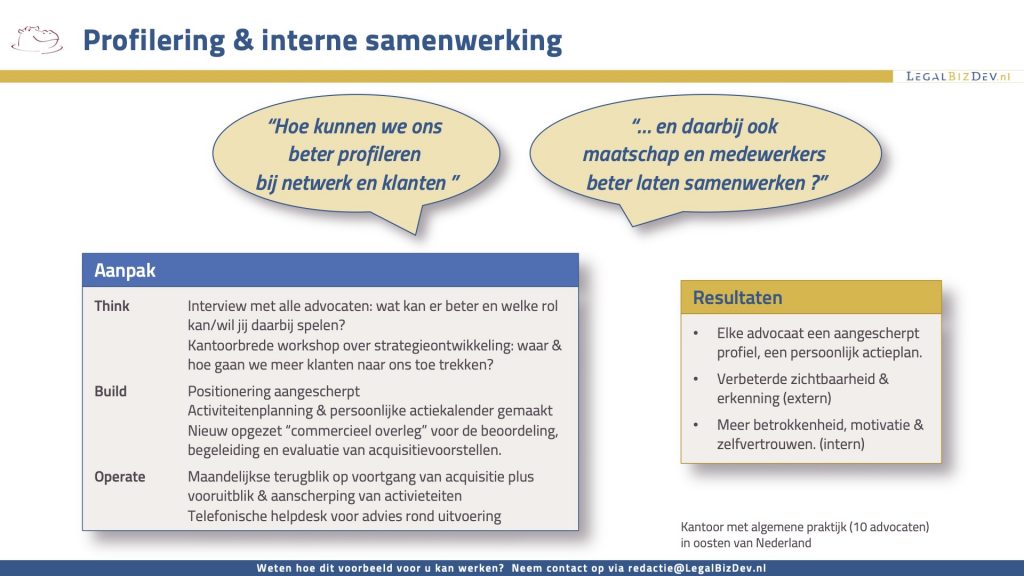 profileren samenwerken