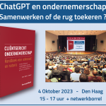 chatgpt ondernemerschap seminar boekpresentatie 4 oktober 2023