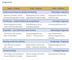 programma summerschool ondernemerschap 2025 advocatuur notariaat