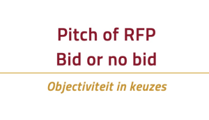 Pitch Rfp wel of niet meedoen bieden sjabloon template