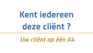 Ken je cliënt sjabloon template