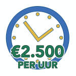€ 2.500 per uur is mogelijk